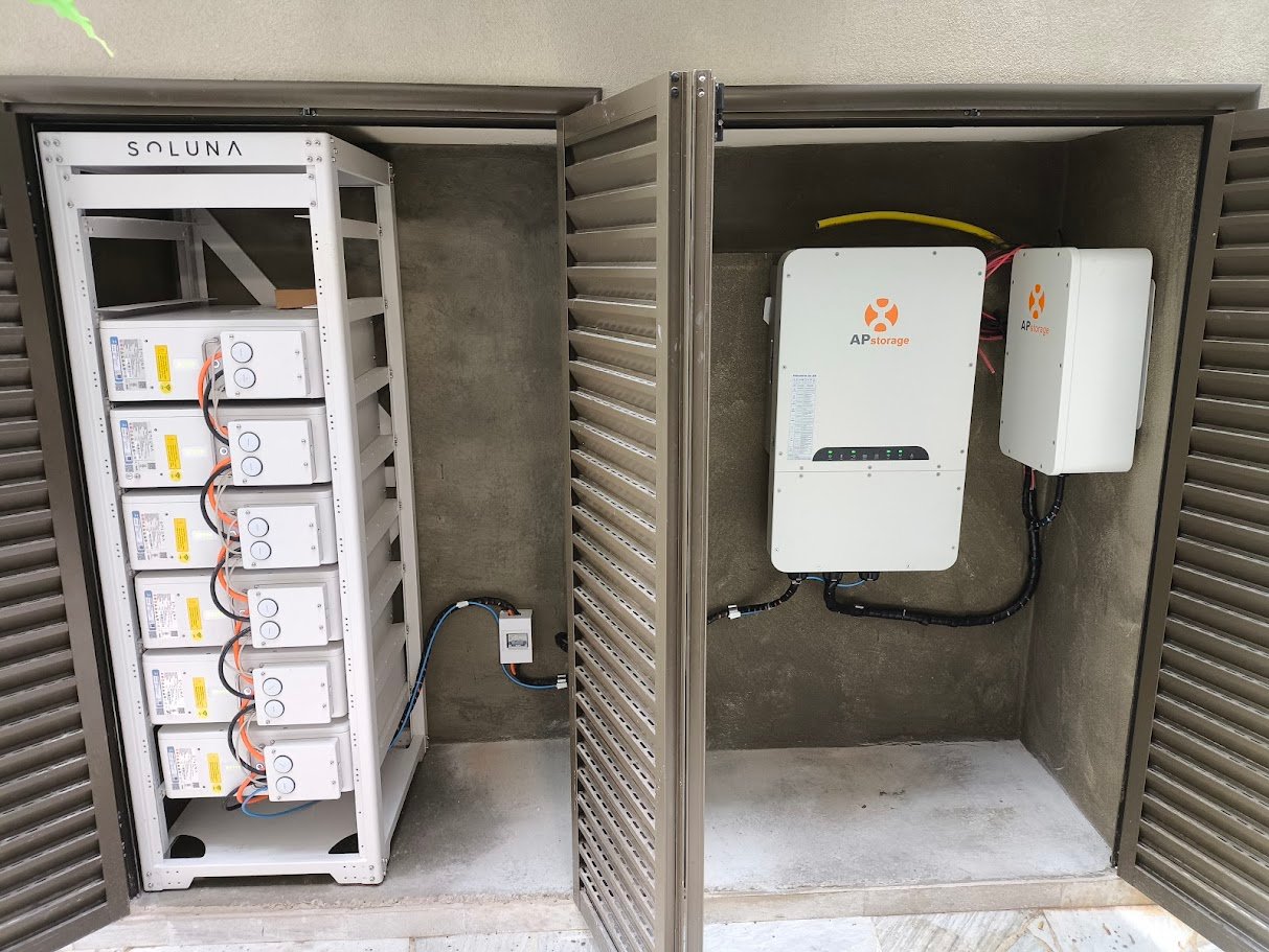 Bateria Solak Energia — Energia de emergência